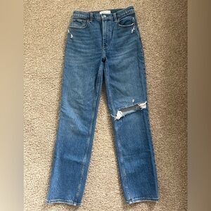 Abercrombie & Fitch The ‘90s straight ultra high rise jeans Size 27/4r